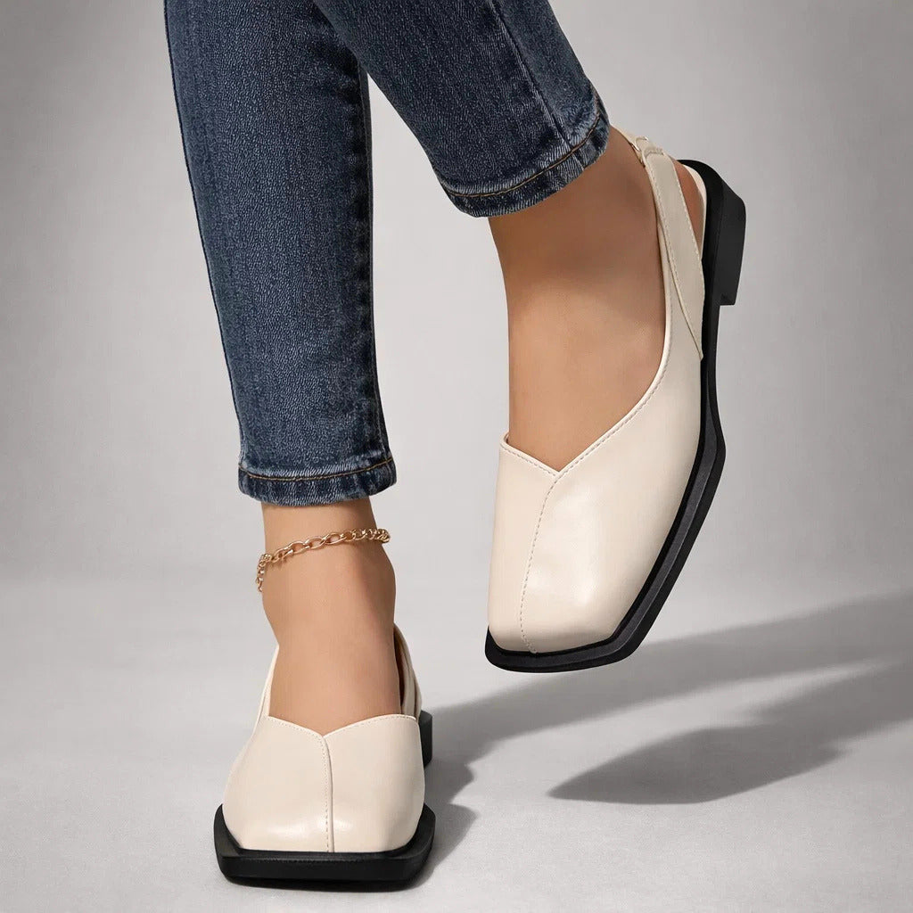 Women's Premium Leather Flat Shoes | Chic Comfortable Slip-On Flats 5