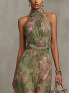 Women's Breathable Floral Maxi Dress | Elegant Summer Style for Effortless Comfort 2