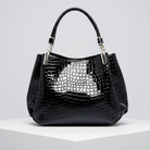 Women's Elegant Crocodile Shoulder Bag | Timeless Sophisticated Accessory for Day to Night Wear 1