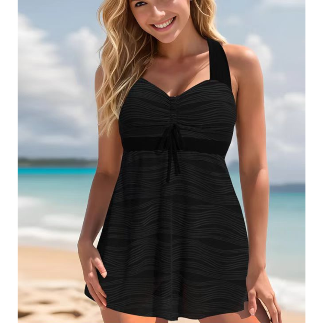 Women's Elegant One-Piece Tummy Control Swimsuit | Flattering Summer Swimwear 3