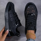 Women's Floral Casual Sneakers | Lightweight Comfortable Everyday Shoes 6