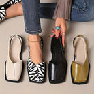 Women's Premium Leather Flat Shoes | Chic Comfortable Slip-On Flats 1