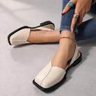Women's Premium Leather Flat Shoes | Chic Comfortable Slip-On Flats 6